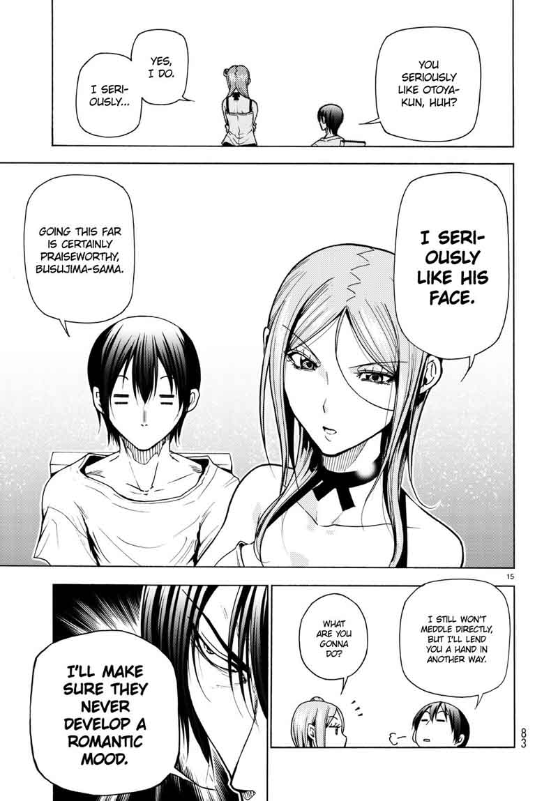 Grand Blue Manga Chapter 36 page 17 - That's Who You Like? scene