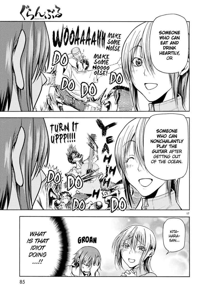 Grand Blue Manga Chapter 36 page 19 - That's Who You Like? scene
