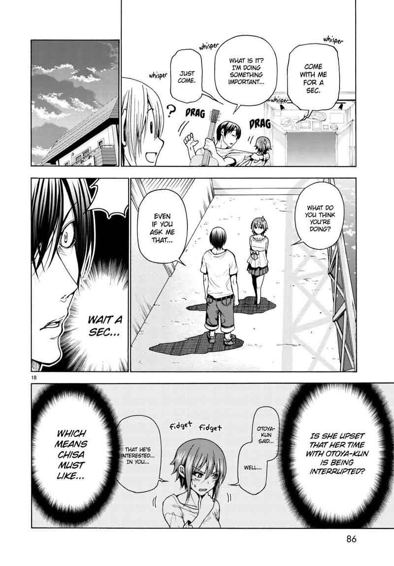 Grand Blue Manga Chapter 36 page 20 - That's Who You Like? scene