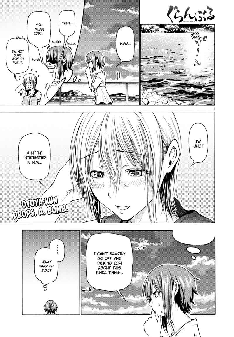 Grand Blue Manga Chapter 36 page 3 - That's Who You Like? scene