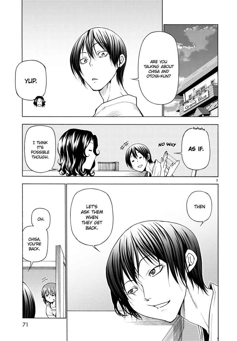 Grand Blue Manga Chapter 36 page 5 - That's Who You Like? scene