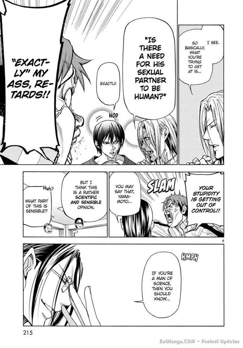 Grand Blue Manga Chapter 37 page 9 - Serious scene