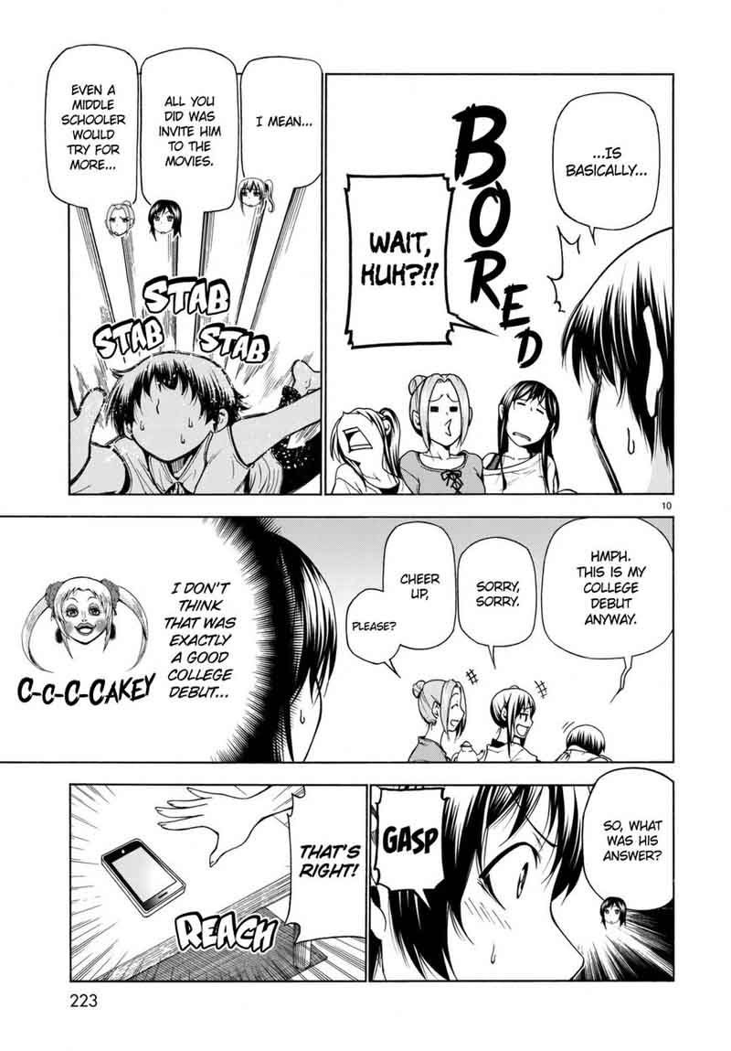 Grand Blue Manga Chapter 38 page 11 - Movie Date scene