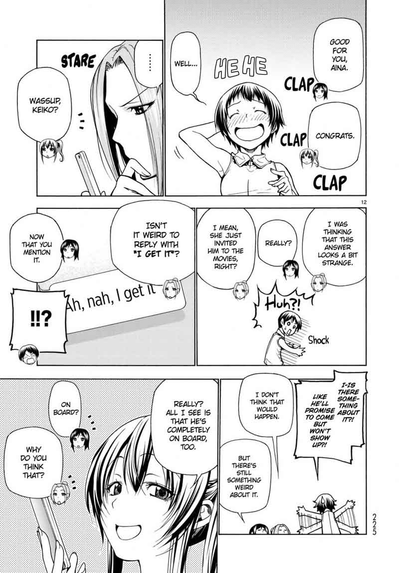 Grand Blue Manga Chapter 38 page 13 - Movie Date scene