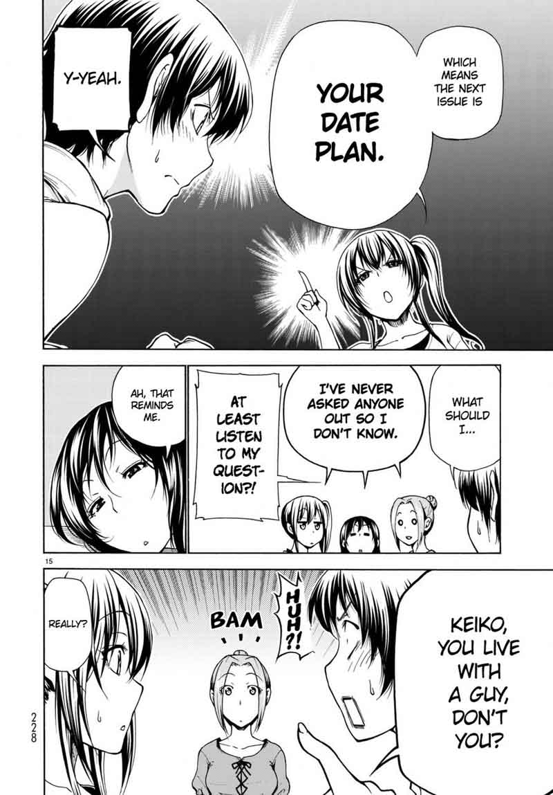 Grand Blue Manga Chapter 38 page 16 - Movie Date scene
