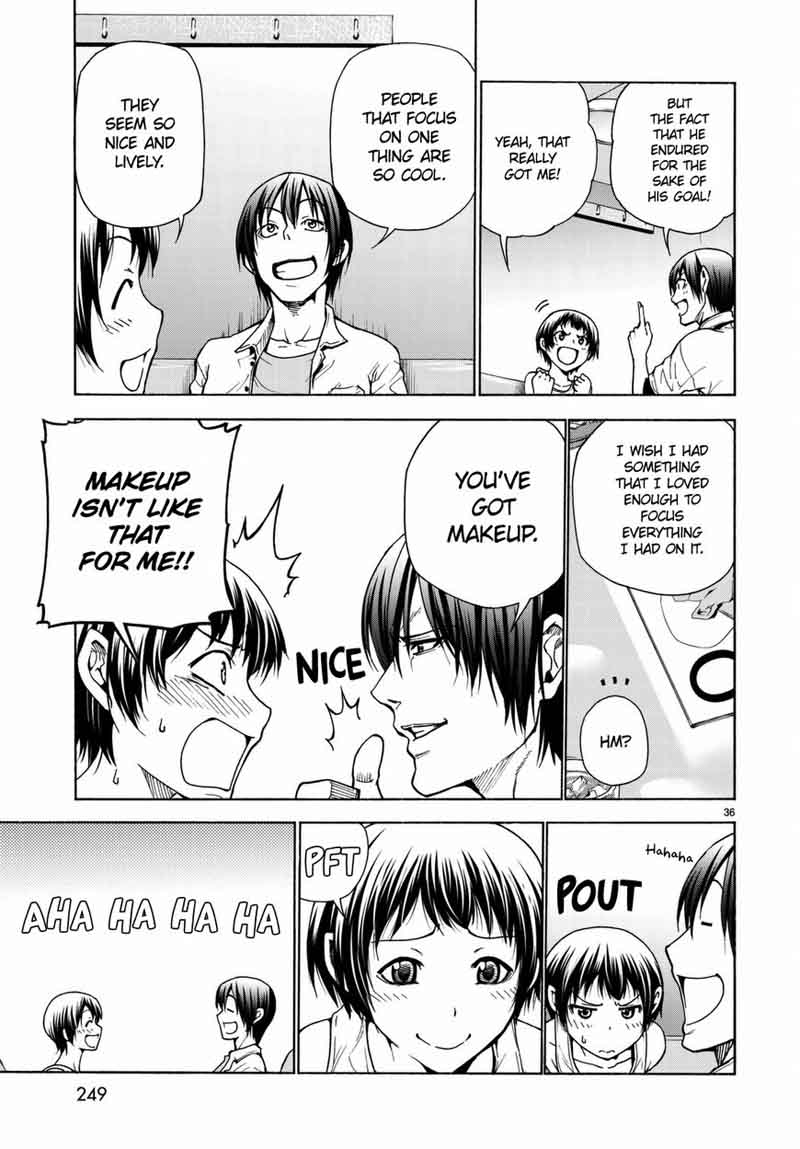 Grand Blue Manga Chapter 38 page 37 - Movie Date scene