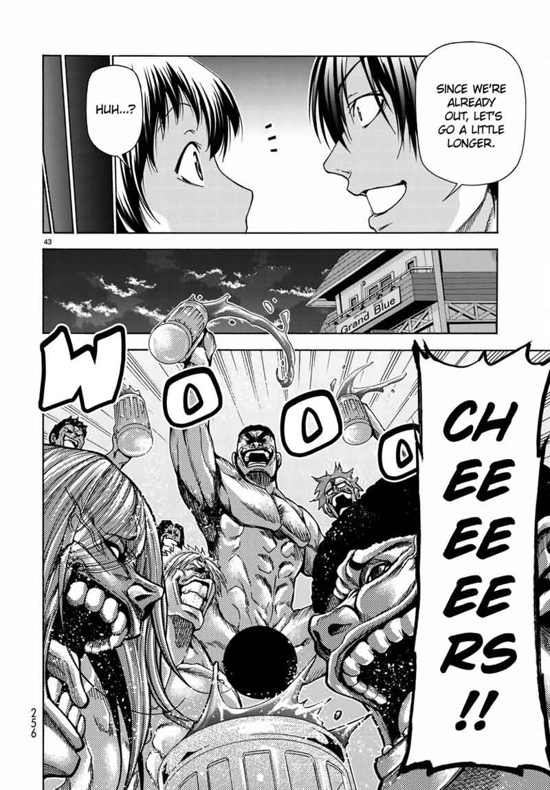 Grand Blue Manga Chapter 38 page 43 - Movie Date scene