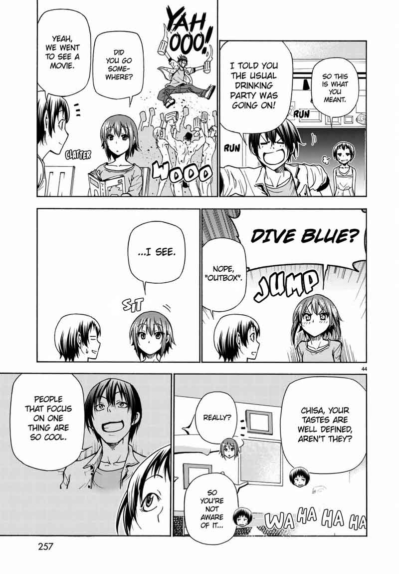 Grand Blue Manga Chapter 38 page 44 - Movie Date scene