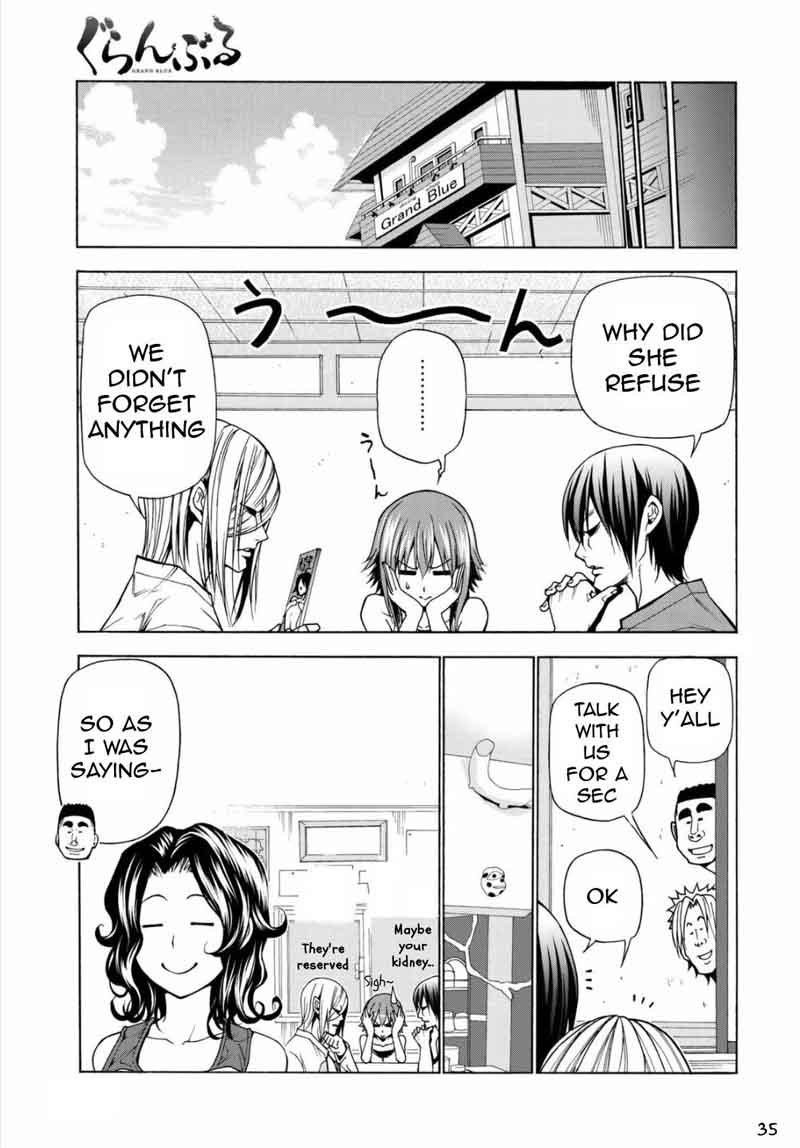 Grand Blue Manga Chapter 39 page 34 - Auction House scene
