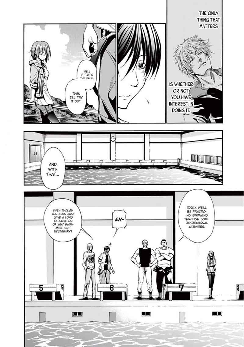 Grand Blue Manga Chapter 4 page 13 - Underwater scene