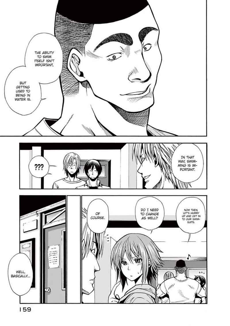 Grand Blue Manga Chapter 4 page 14 - Underwater scene