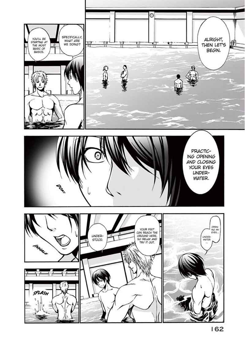 Grand Blue Manga Chapter 4 page 17 - Underwater scene
