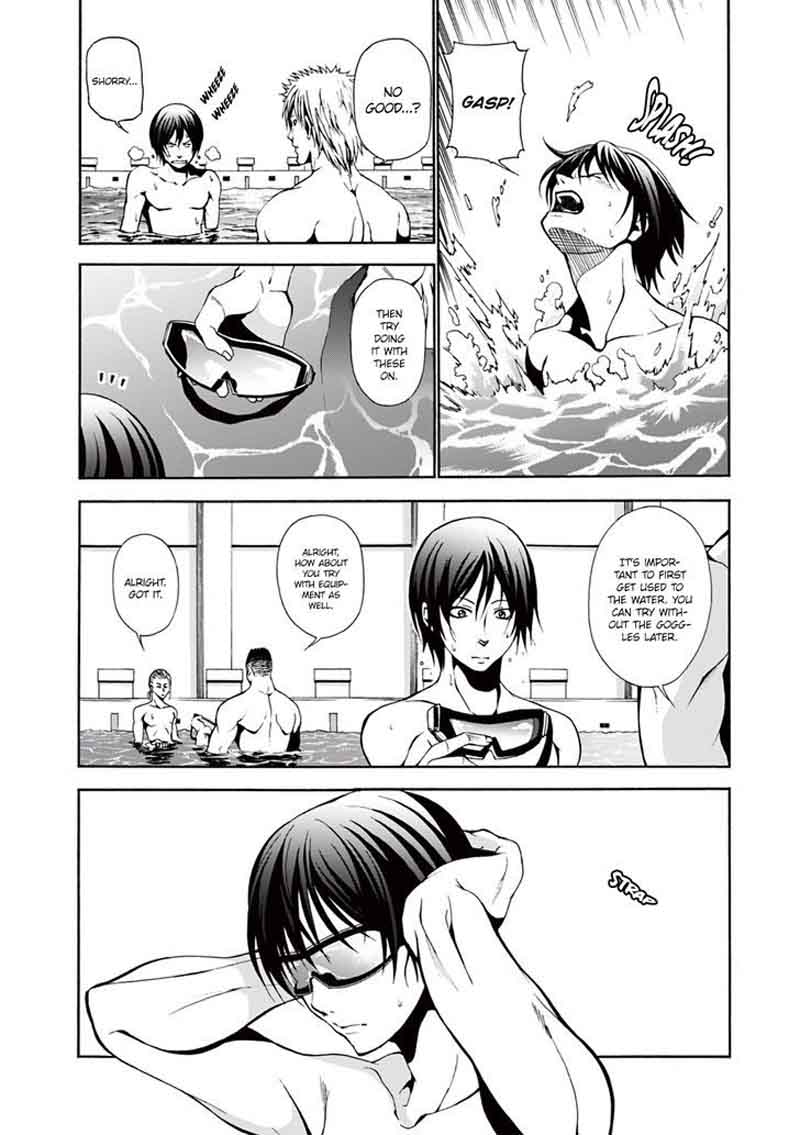 Grand Blue Manga Chapter 4 page 19 - Underwater scene