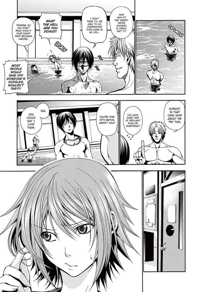 Grand Blue Manga Chapter 4 page 22 - Underwater scene