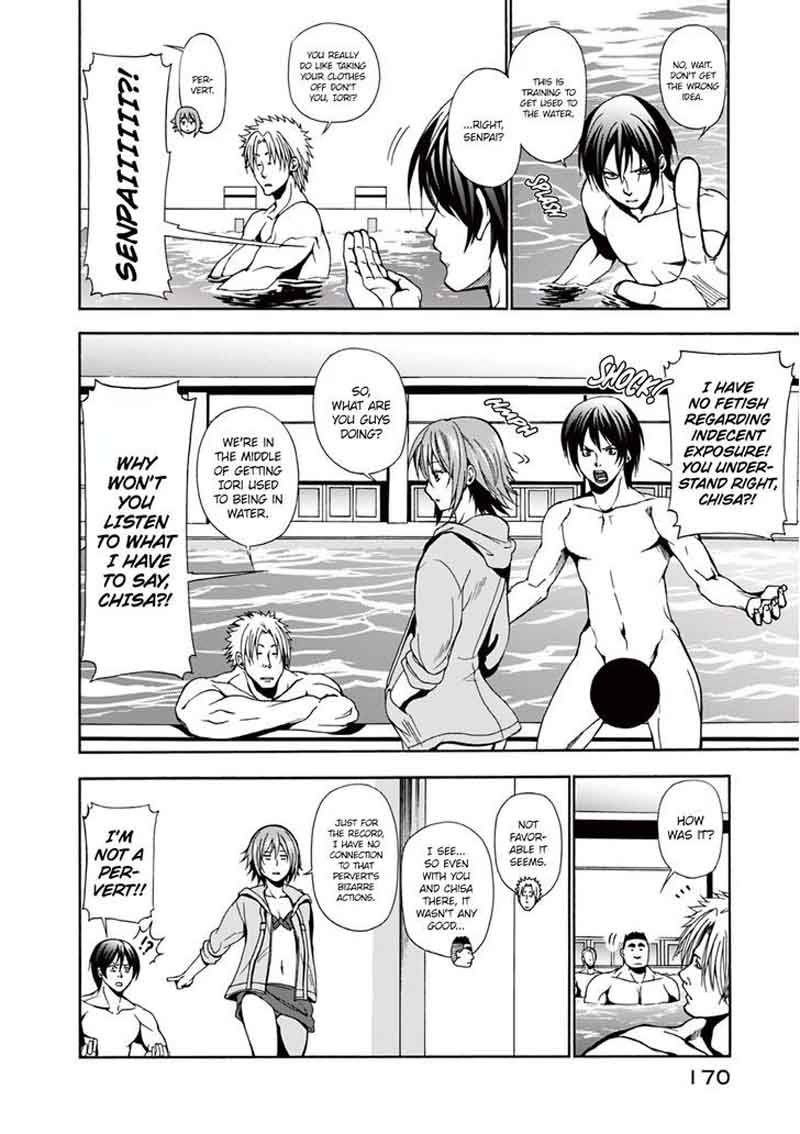 Grand Blue Manga Chapter 4 page 25 - Underwater scene