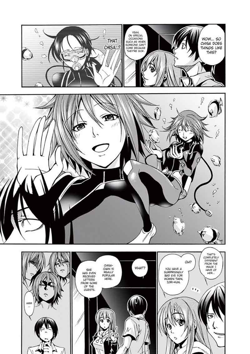 Grand Blue Manga Chapter 4 page 31 - Underwater scene