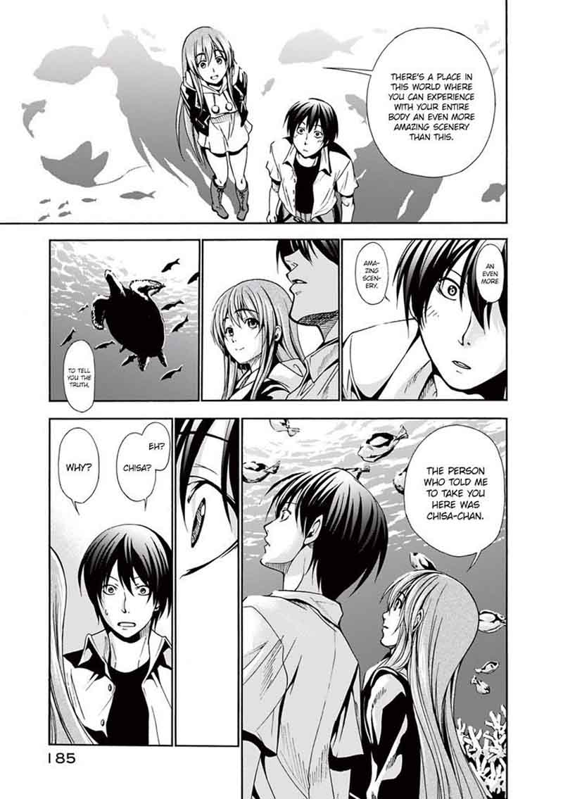 Grand Blue Manga Chapter 4 page 38 - Underwater scene