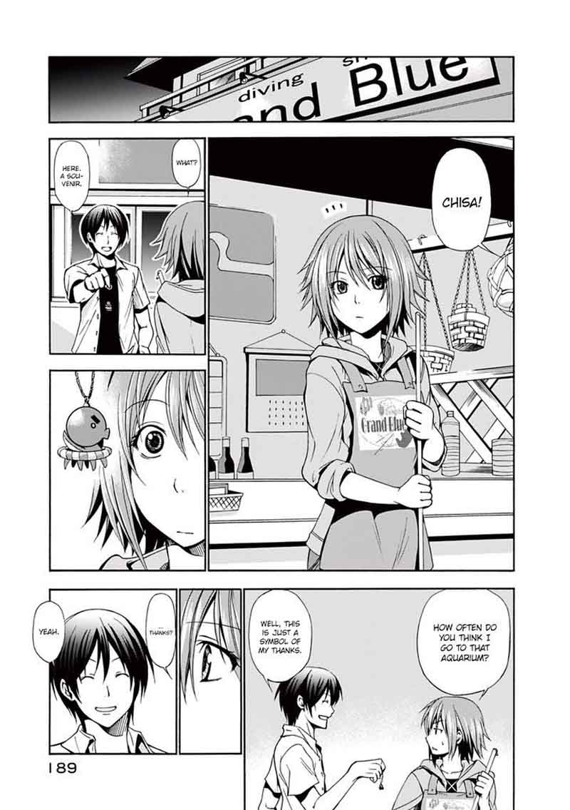 Grand Blue Manga Chapter 4 page 41 - Underwater scene