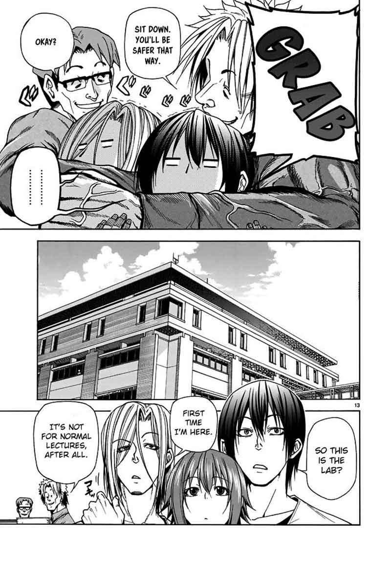 Grand Blue Manga Chapter 40 page 13 - White Lab scene