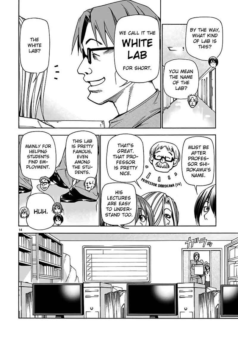 Grand Blue Manga Chapter 40 page 14 - White Lab scene