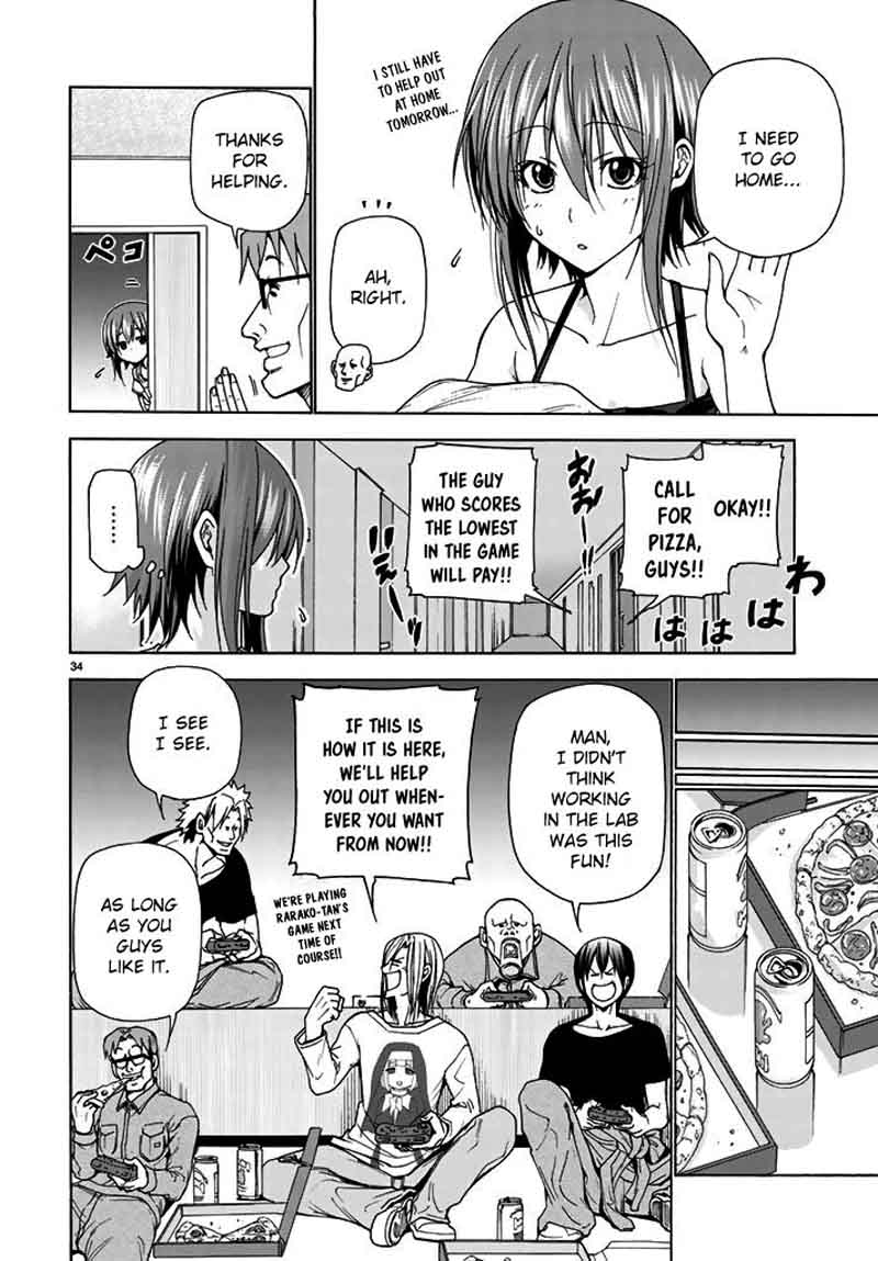 Grand Blue Manga Chapter 40 page 34 - White Lab scene