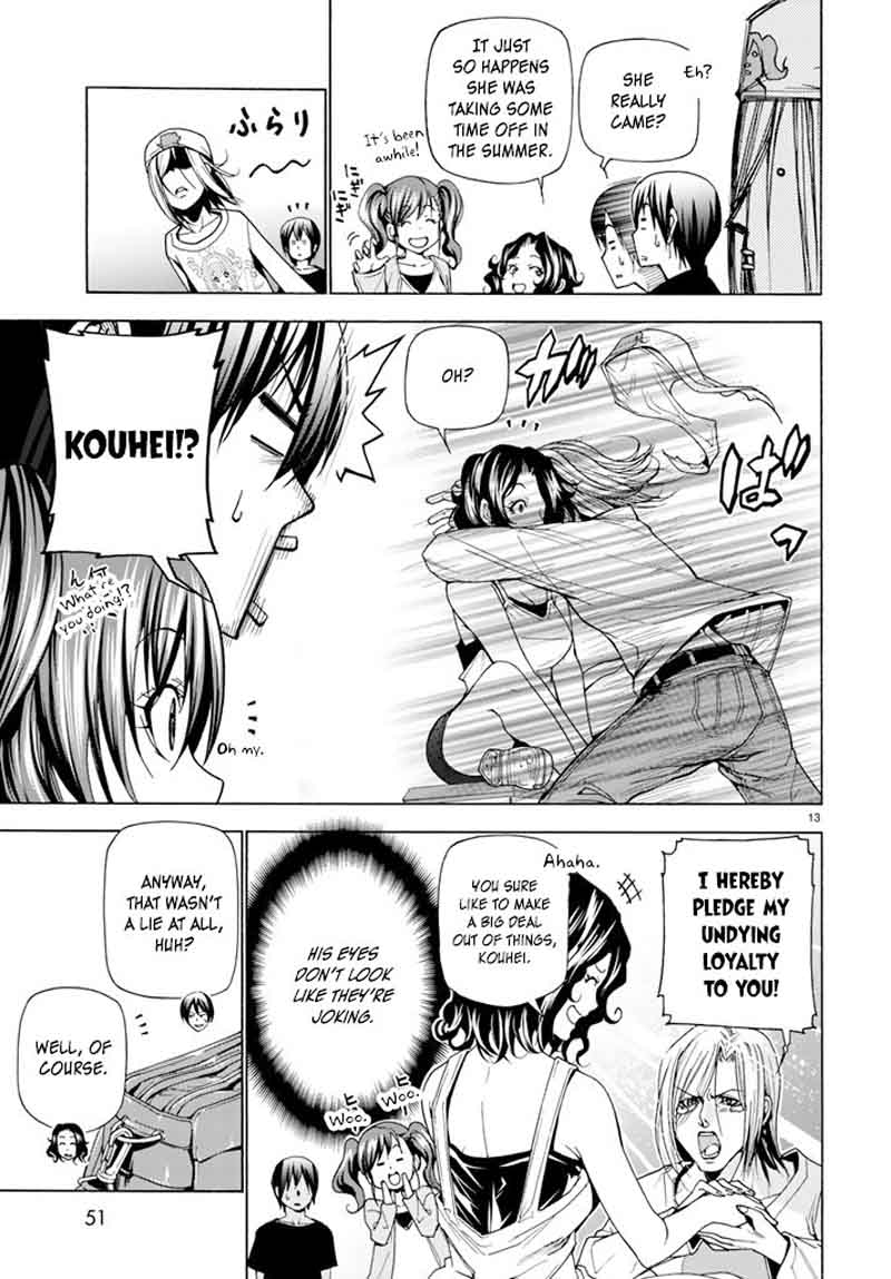 Grand Blue Manga Chapter 41 page 14 - Let's Go to the Uninhabited Island! scene