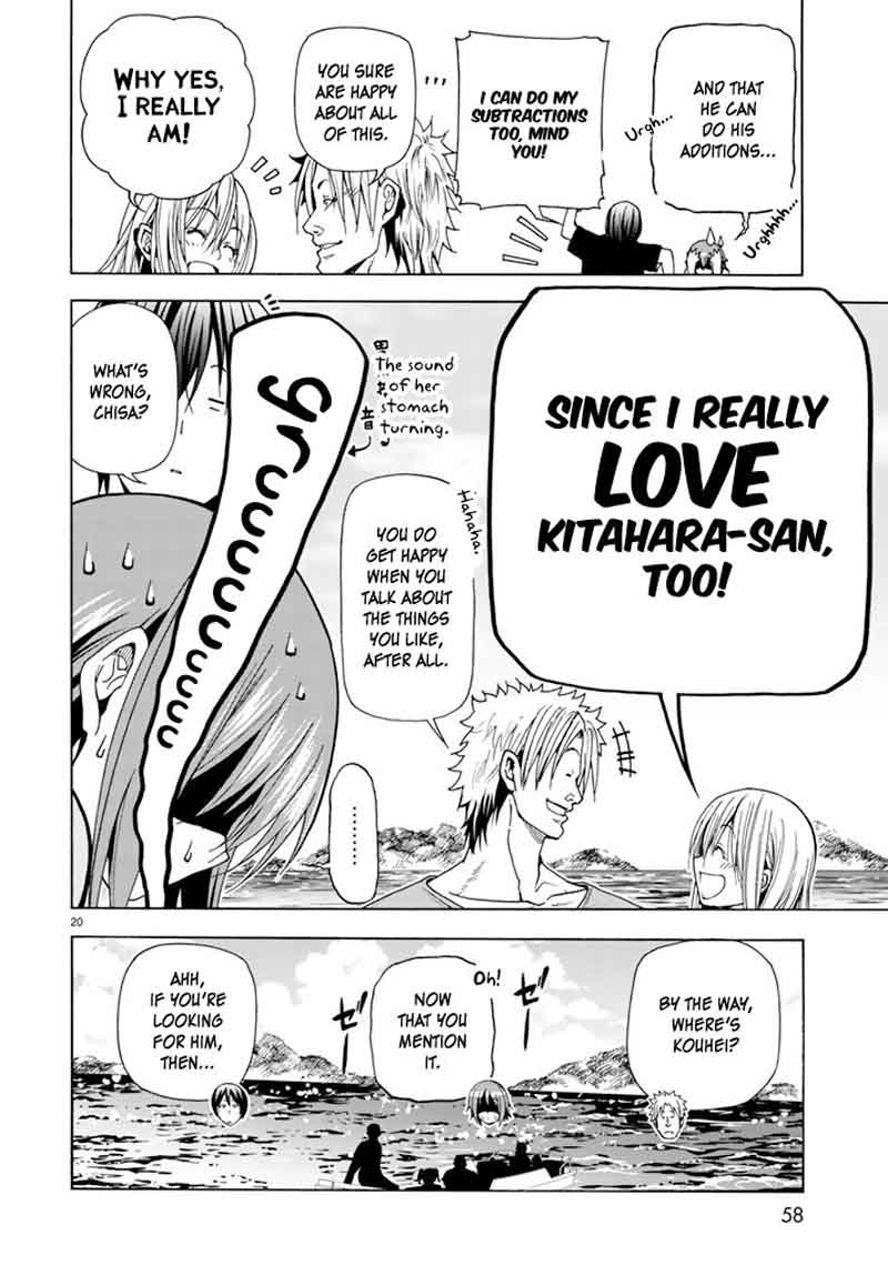 Grand Blue Manga Chapter 41 page 21 - Let's Go to the Uninhabited Island! scene