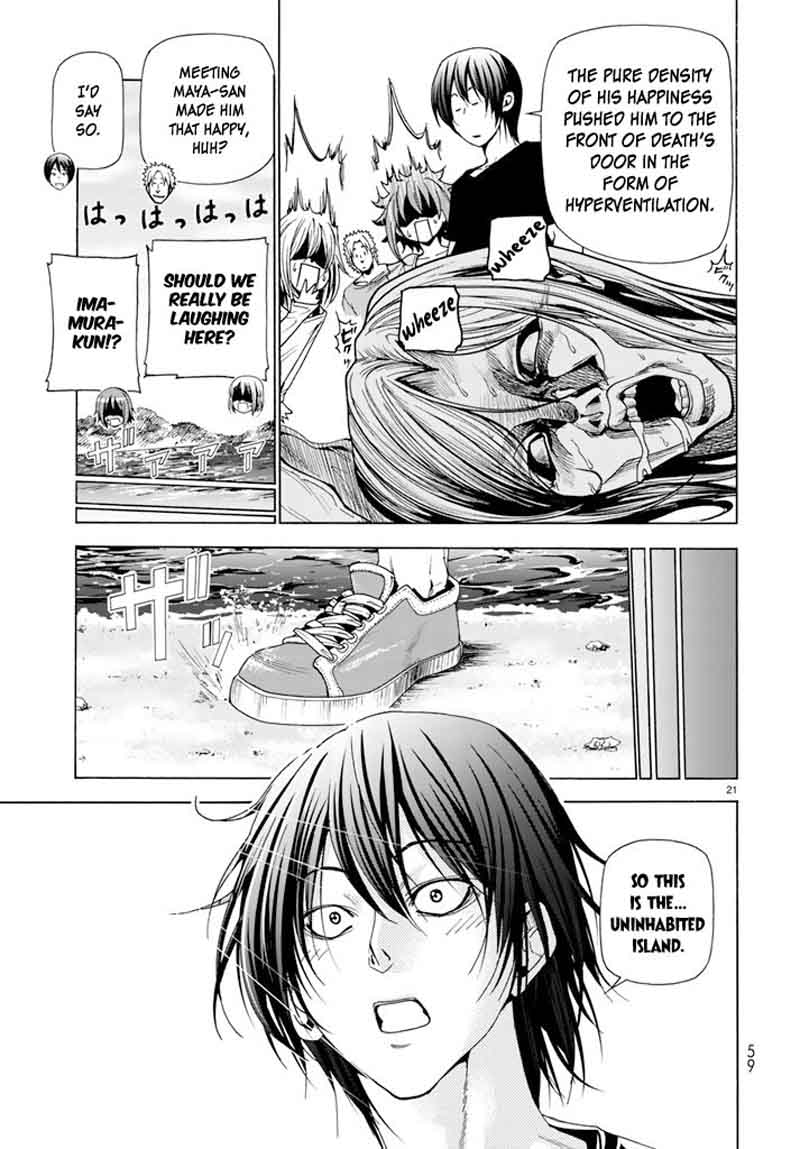 Grand Blue Manga Chapter 41 page 22 - Let's Go to the Uninhabited Island! scene