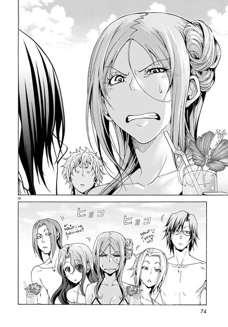 Grand Blue Manga Chapter 41 page 37 - Let's Go to the Uninhabited Island! scene