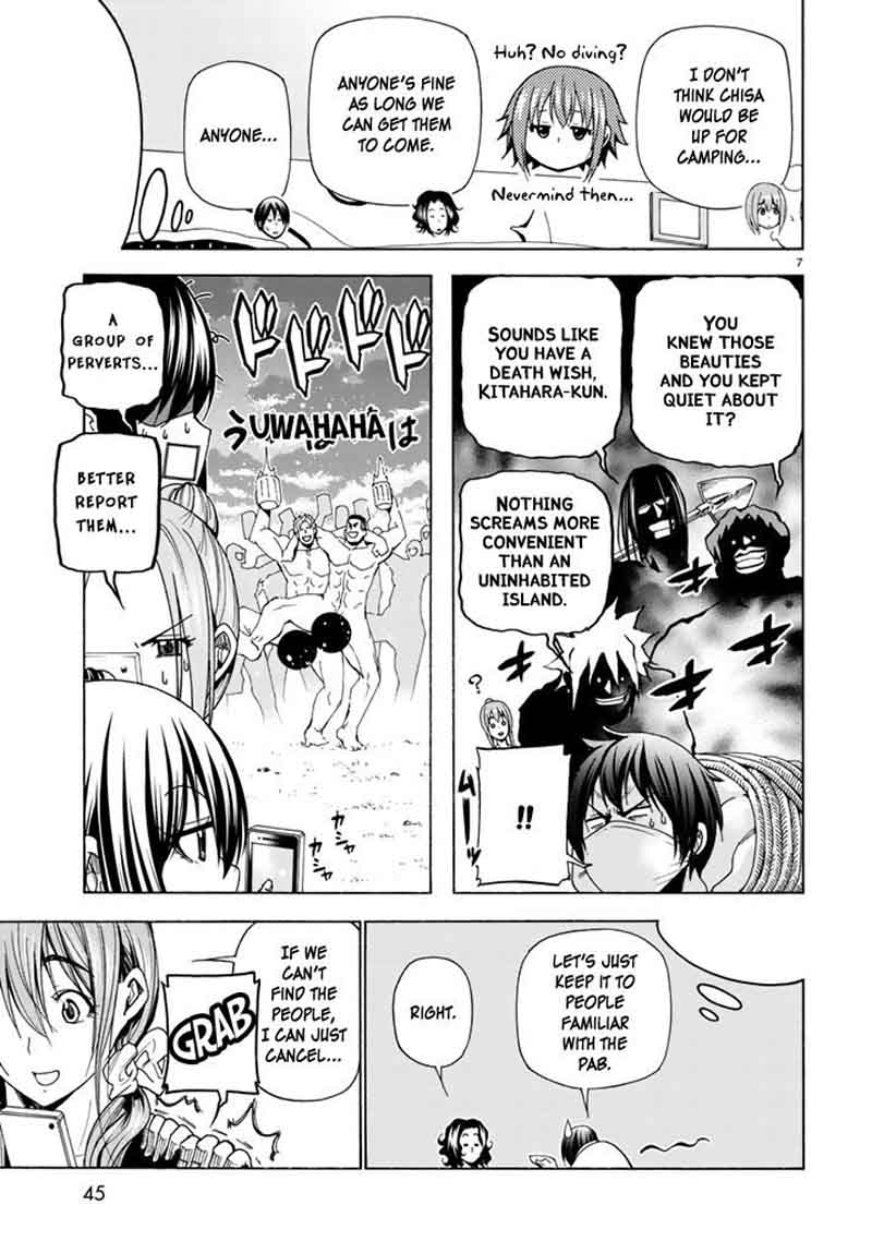 Grand Blue Manga Chapter 41 page 45 - Let's Go to the Uninhabited Island! scene