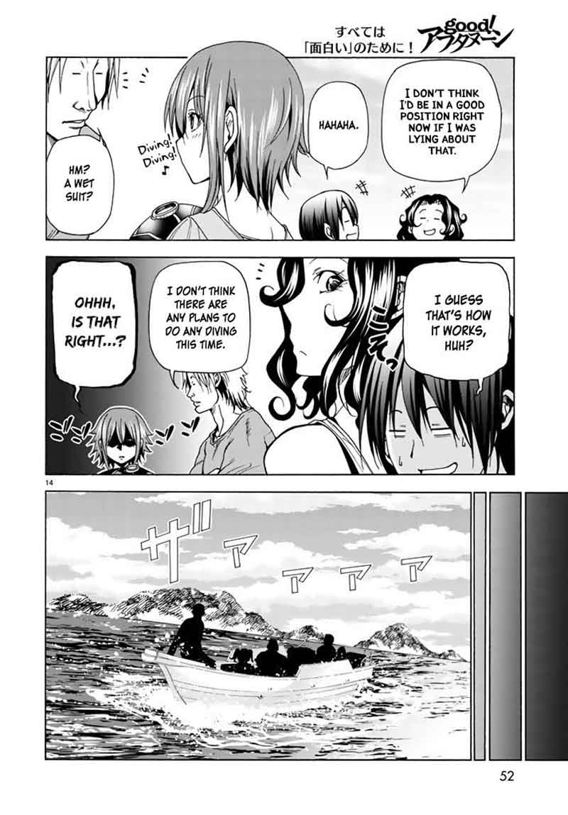 Grand Blue Manga Chapter 41 page 52 - Let's Go to the Uninhabited Island! scene