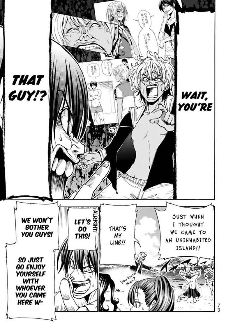 Grand Blue Manga Chapter 41 page 73 - Let's Go to the Uninhabited Island! scene