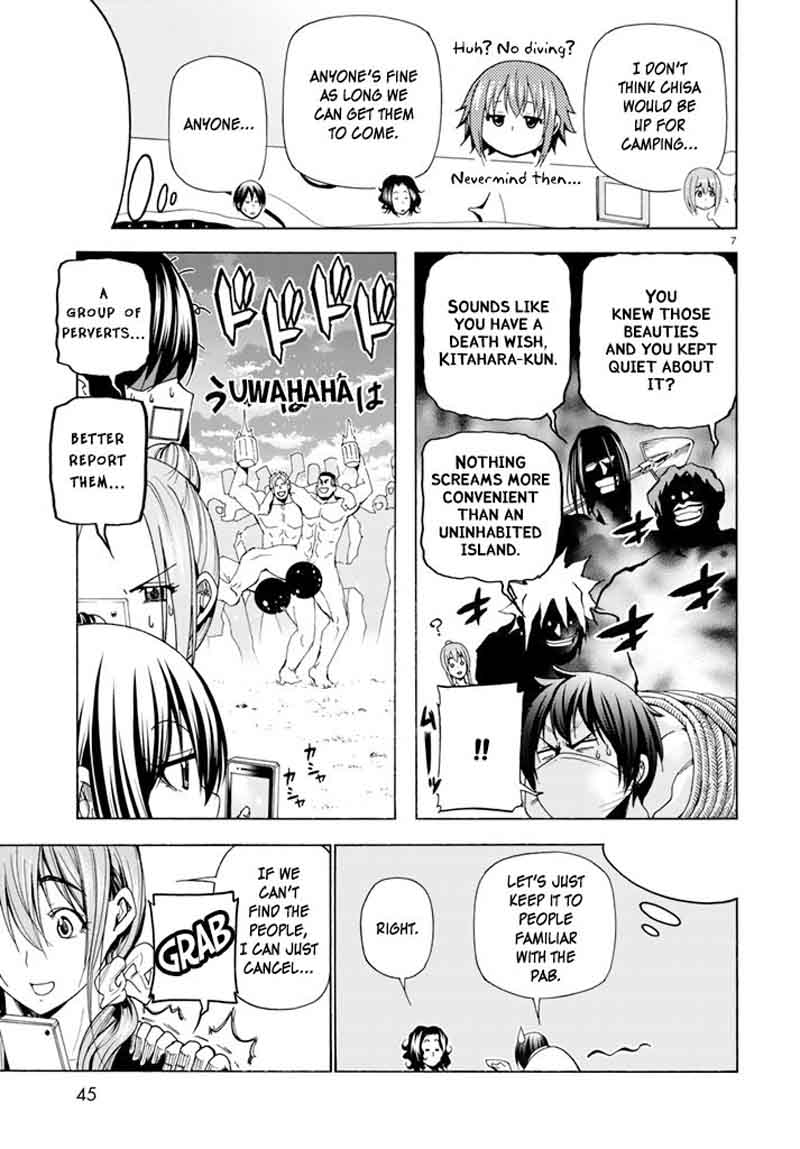 Grand Blue Manga Chapter 41 page 8 - Let's Go to the Uninhabited Island! scene