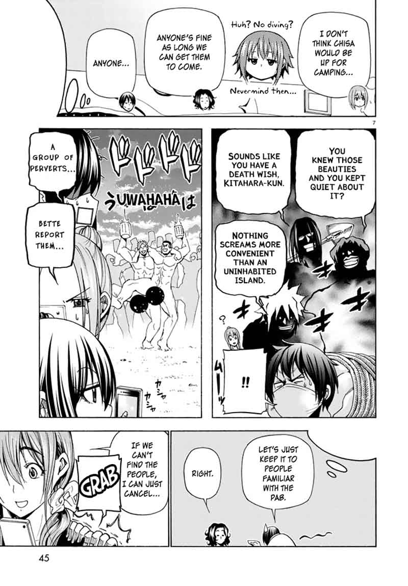 Grand Blue Manga Chapter 41 page 82 - Let's Go to the Uninhabited Island! scene