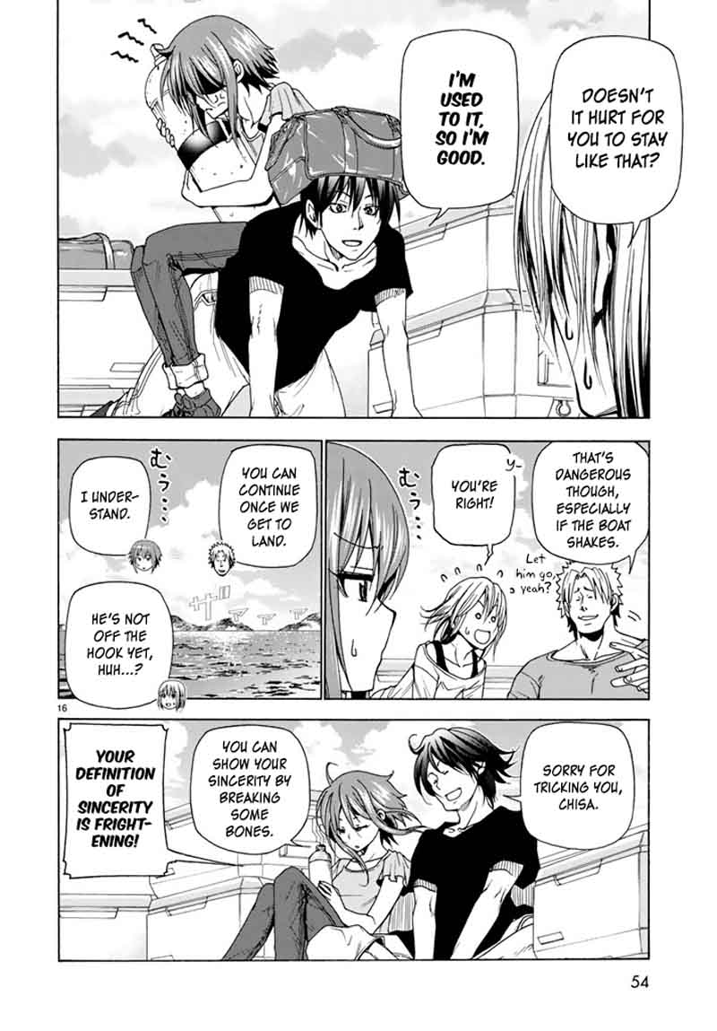 Grand Blue Manga Chapter 41 page 91 - Let's Go to the Uninhabited Island! scene