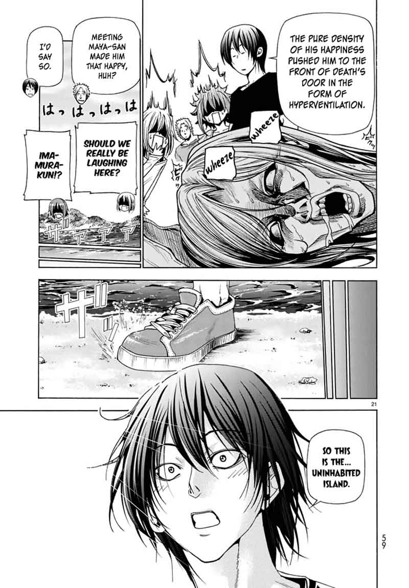Grand Blue Manga Chapter 41 page 96 - Let's Go to the Uninhabited Island! scene