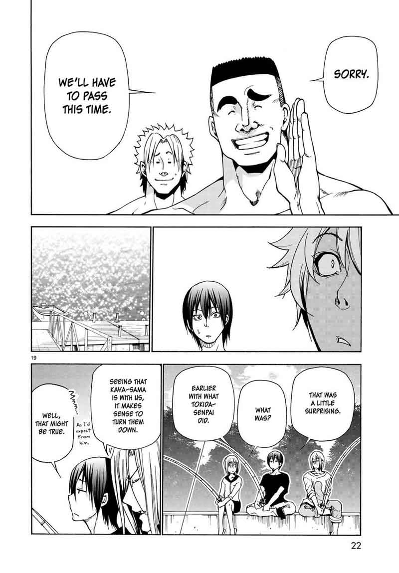 Grand Blue Manga Chapter 42 page 21 - Let's Have A Blast on the Uninhabited Island! scene
