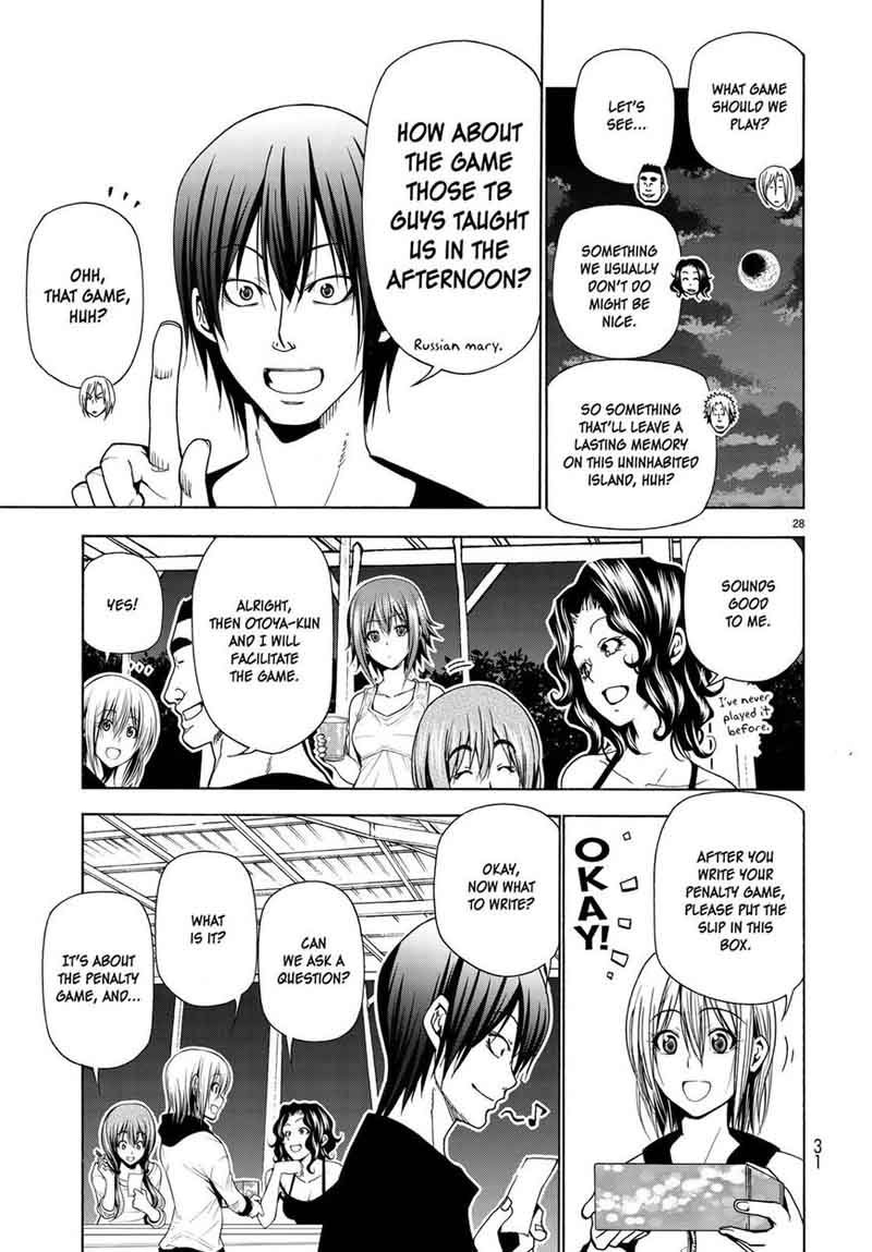 Grand Blue Manga Chapter 42 page 30 - Let's Have A Blast on the Uninhabited Island! scene