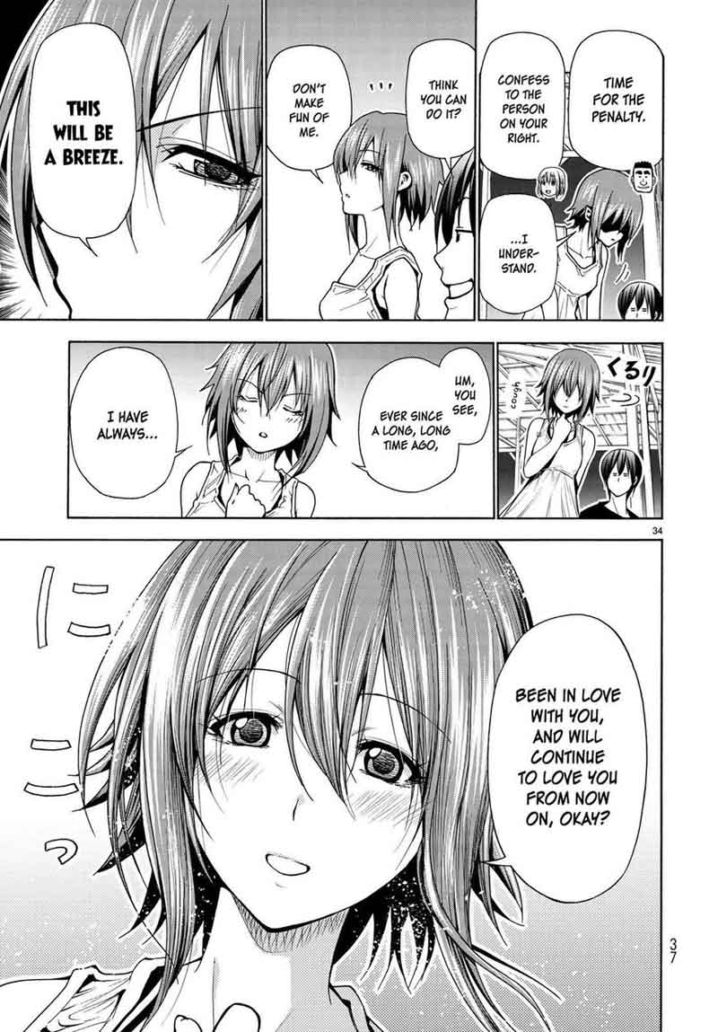 Grand Blue Manga Chapter 42 page 36 - Let's Have A Blast on the Uninhabited Island! scene