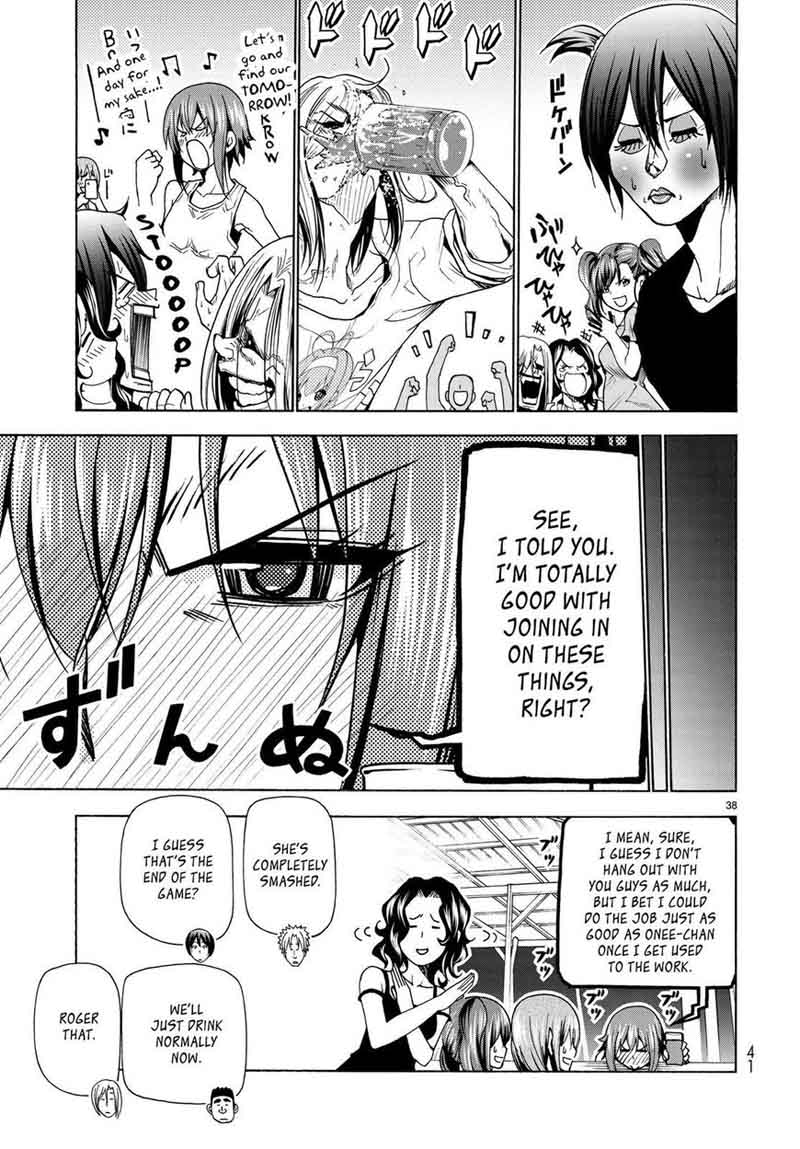 Grand Blue Manga Chapter 42 page 40 - Let's Have A Blast on the Uninhabited Island! scene
