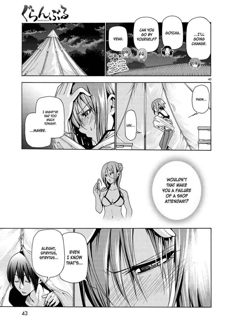 Grand Blue Manga Chapter 42 page 42 - Let's Have A Blast on the Uninhabited Island! scene