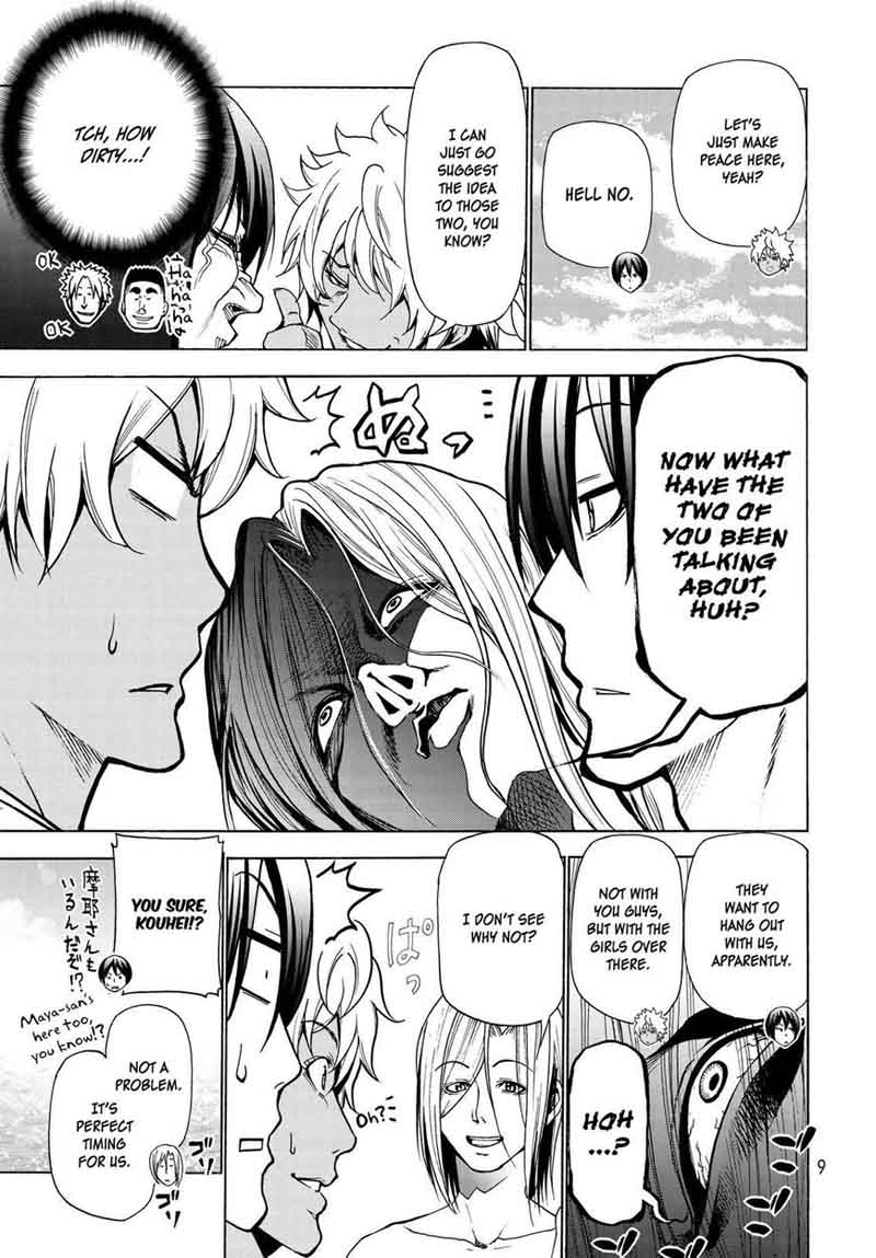 Grand Blue Manga Chapter 42 page 8 - Let's Have A Blast on the Uninhabited Island! scene