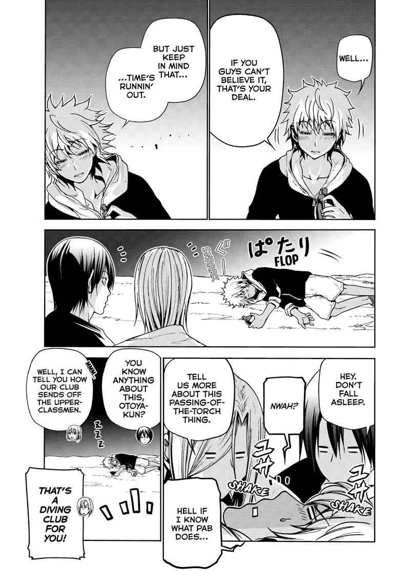 Grand Blue Manga Chapter 43 page 23 - Let's Survive on the Uninhabited Island! scene