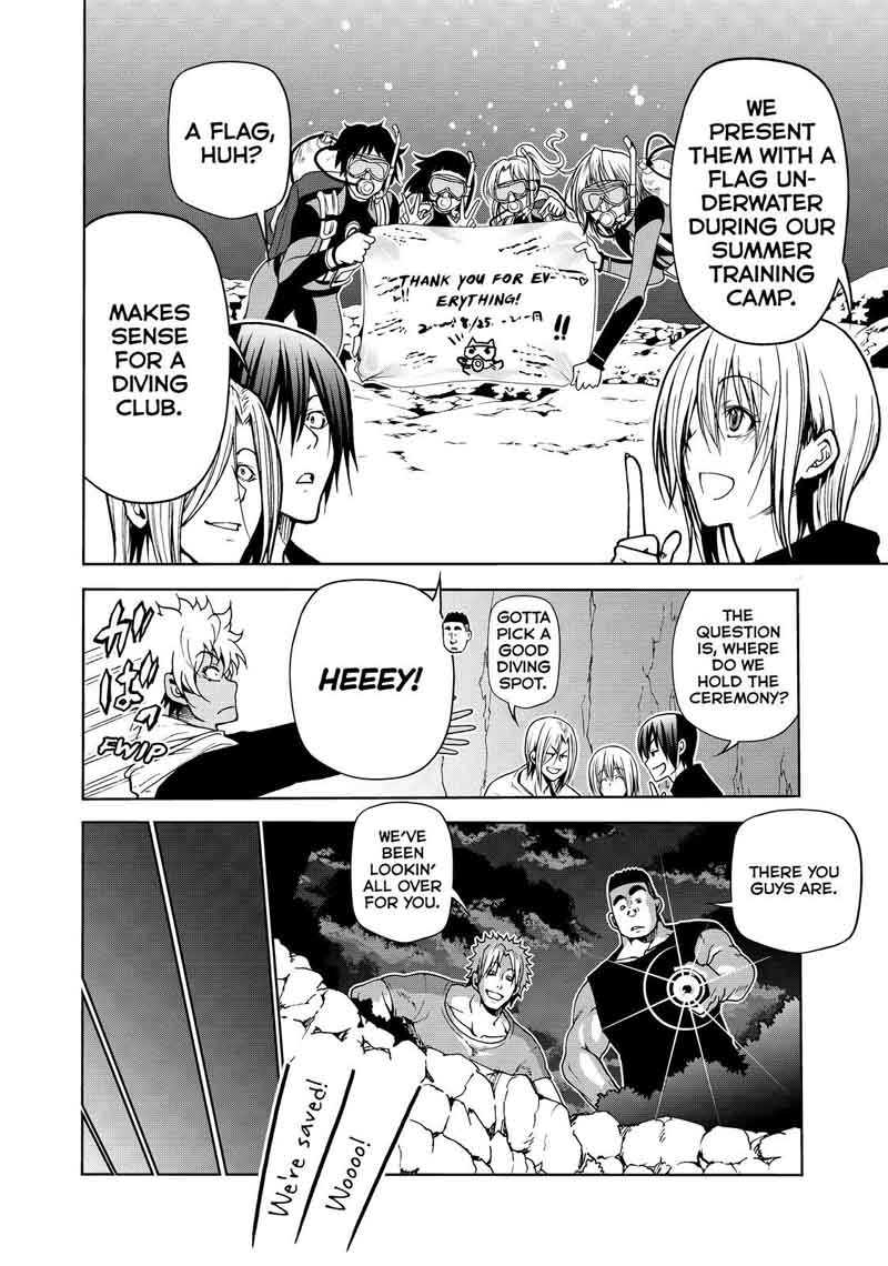 Grand Blue Manga Chapter 43 page 24 - Let's Survive on the Uninhabited Island! scene