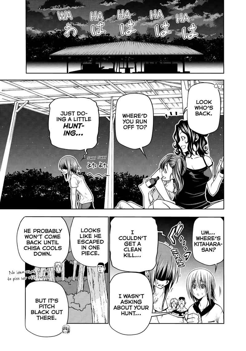 Grand Blue Manga Chapter 43 page 3 - Let's Survive on the Uninhabited Island! scene