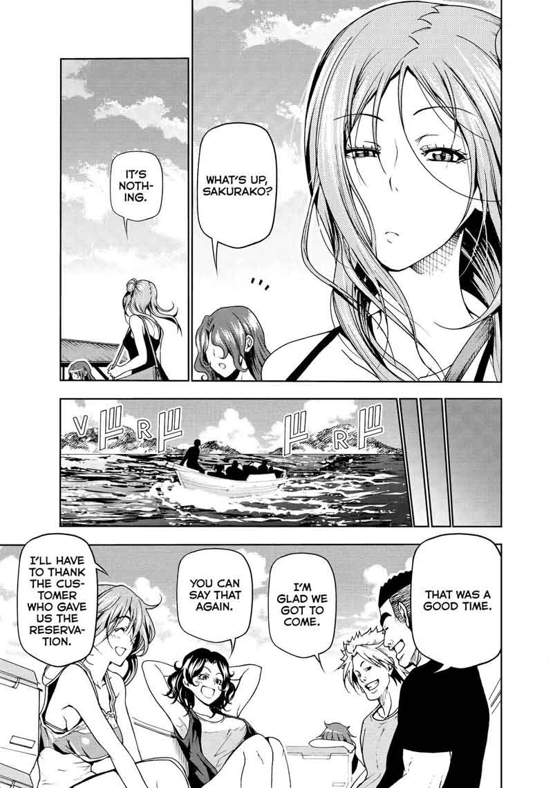 Grand Blue Manga Chapter 43 page 33 - Let's Survive on the Uninhabited Island! scene