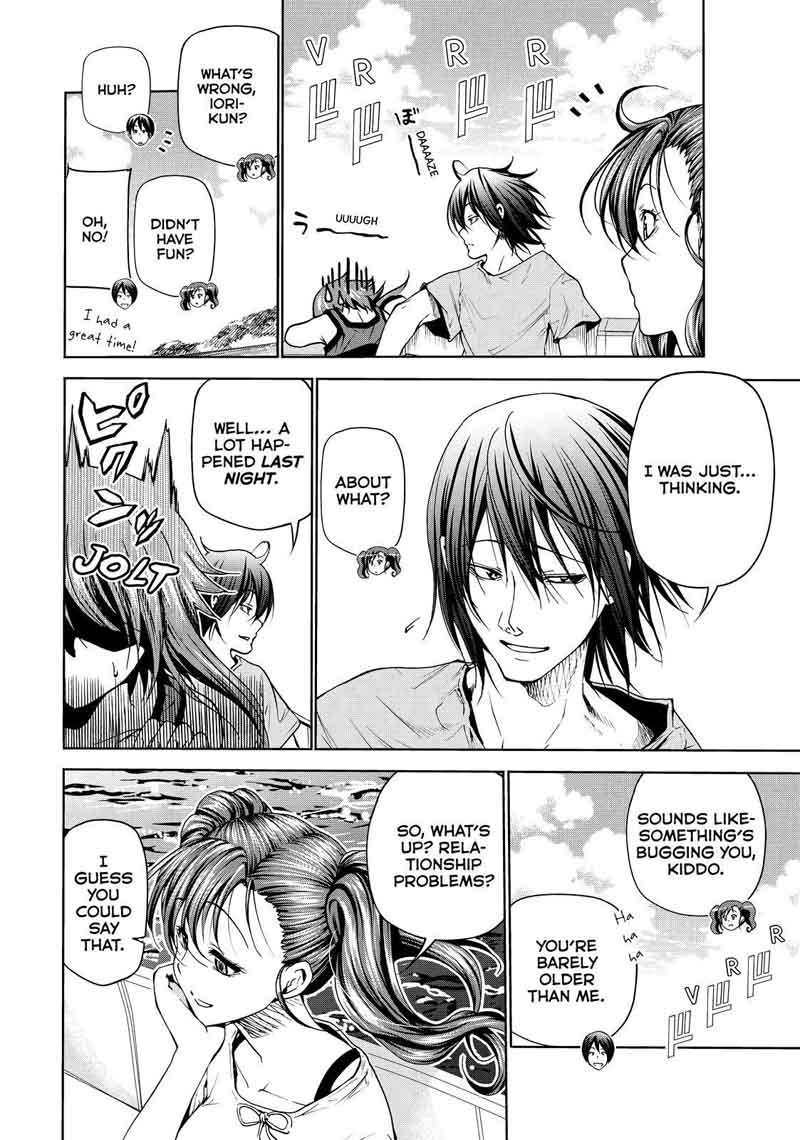 Grand Blue Manga Chapter 43 page 34 - Let's Survive on the Uninhabited Island! scene