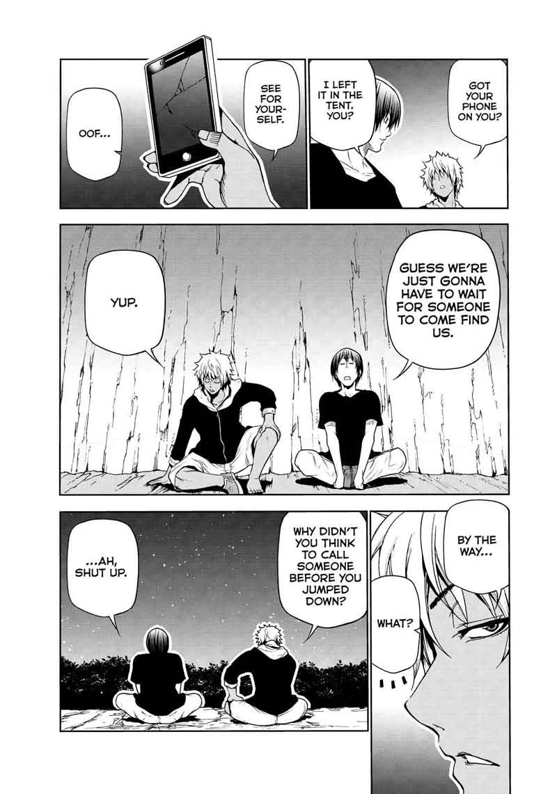 Grand Blue Manga Chapter 43 page 5 - Let's Survive on the Uninhabited Island! scene