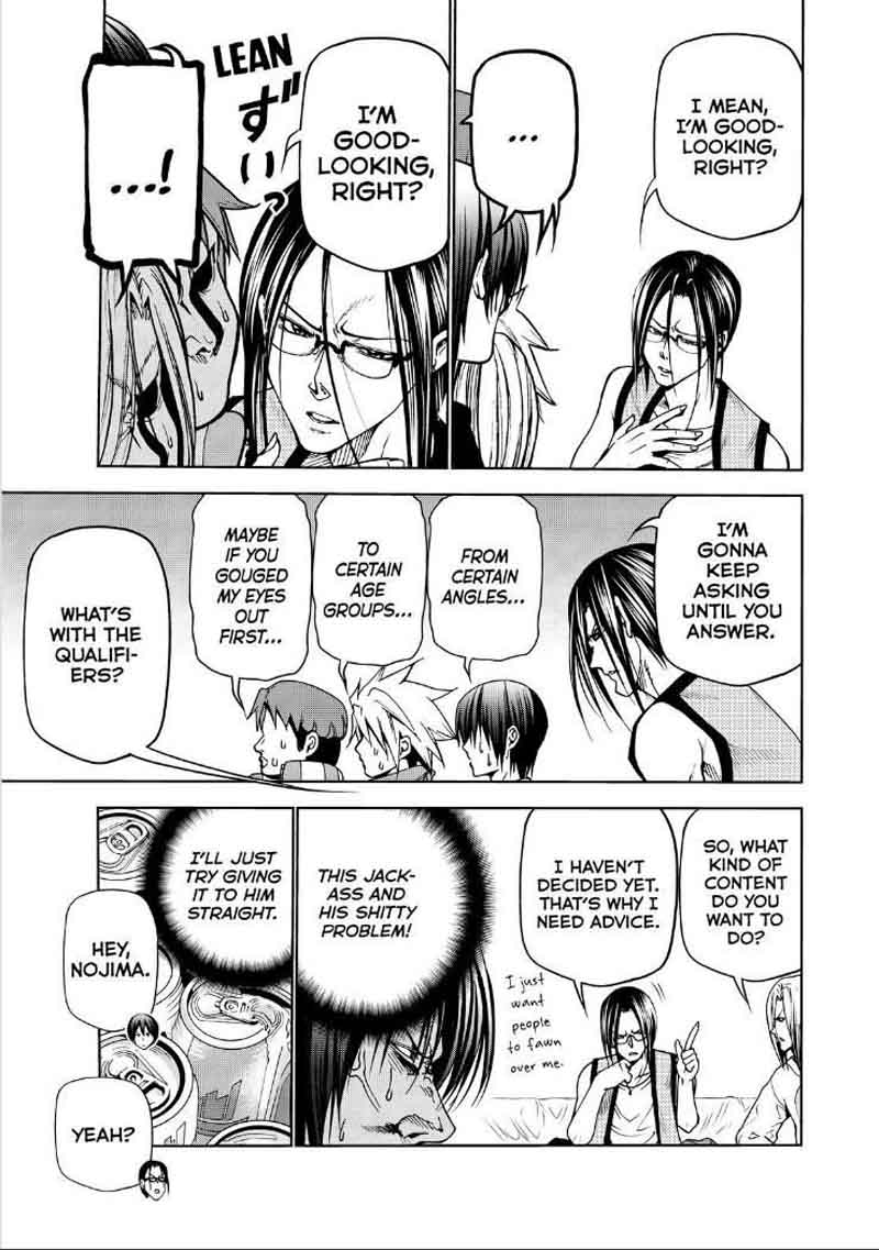 Grand Blue Manga Chapter 44 page 11 - Life Consultation scene