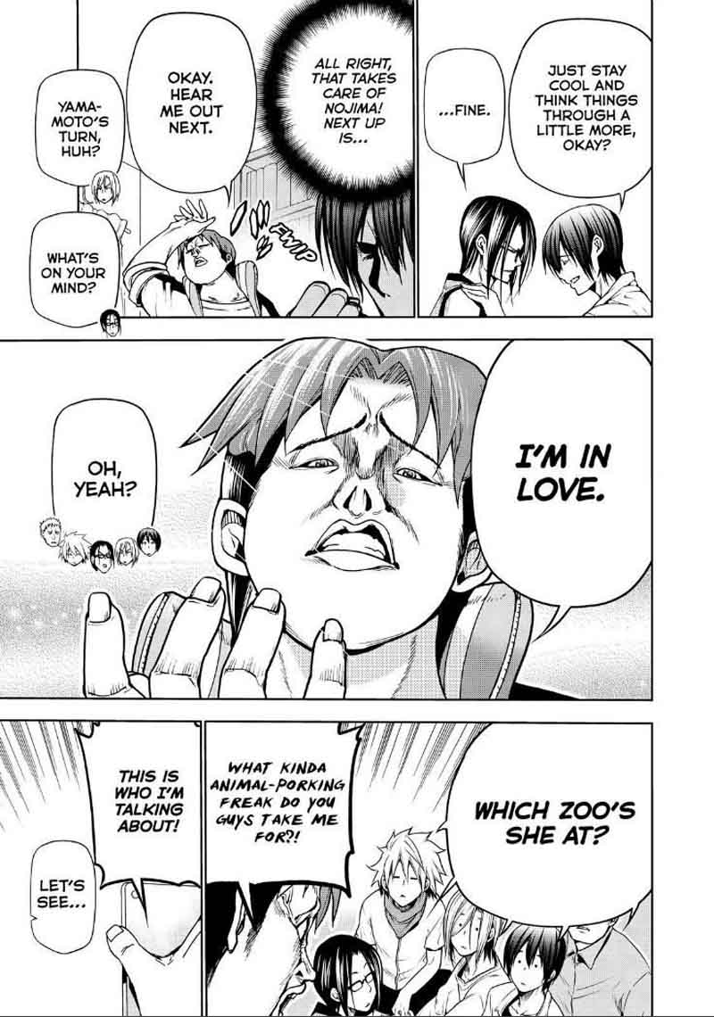 Grand Blue Manga Chapter 44 page 13 - Life Consultation scene